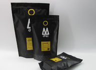 12-Unze-kundenspezifischer Druckschwarzer Kaffee-Folien-Mattbeutel-Verpackentasche mit Ventil/Reißverschluss