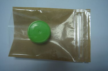 Minireißverschluss-Nahrungsmitteltaschen-transparente vordere Haustier-/PET-statische Antitasche mit der Unterseite offen